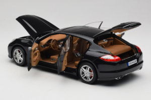 Porsche Panamera 970 Turbo Basalt Black Norev 1:18 WAP02100319 Pressofusione — immagine 5 di 8