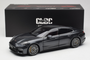 Porsche Panamera 971 Turbo S Grey Metallic Minichamps 1:18 113061073 Pressofusione — immagine 8 di 8