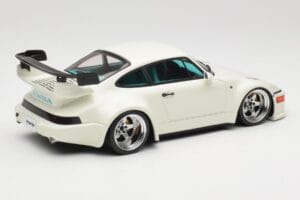 Porsche RWB 911 964 Flat Nose Grand Prix White GT Spirit 1:18 GT506 Resina — immagine 2 di 6