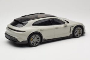 Porsche Taycan Cross Turismo Turbo S Chalk Grey Minichamps 1:18 155069302 Pressofusione — immagine 2 di 6