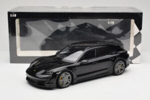 Porsche Taycan J1 Turbo S Cross Turismo Nero Minichamps 1:18 155069300 Pressofusione — immagine 6 di 6