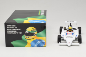 Ralt RT3 Toyota #1 A. Senna West Surrey Racing British F3 Champion 1983 Minichamps 1:18 540831811 Pressofusione — immagine 6 di 7