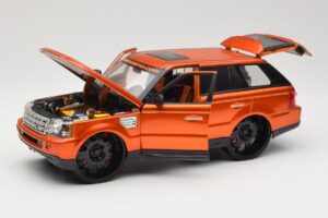 Range Rover Sport L320 Arancione Maisto 1:18 31081 Pressofusione — immagine 2 di 8