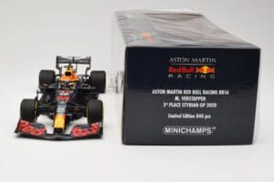 Red Bull Racing RB16 #33 M. Verstappen 3rd Place Styrian GP 2020 Minichamps 1:18 110200233 Pressofusione — immagine 6 di 6