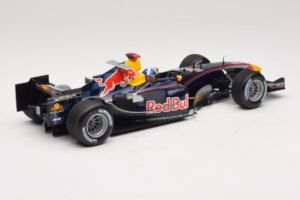 Red Bull RB1 Cosworth #14 D. Coulthard Red Bull Racing Showcar 2005 Minichamps 1:18 100050084 Pressofusione — immagine 2 di 7