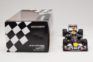 Red Bull RB7 Renault #1 S. Vettel Red Bull Racing Showcar 2011 Minichamps 1:18 110110071-1 Pressofusione — immagine 7 di 7