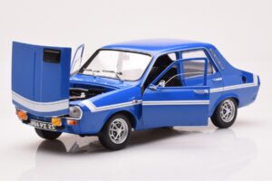 Renault 12 Gordini Senza Paraurti Bleu de France Norev 1:18 185248 Pressofusione — immagine 2 di 8