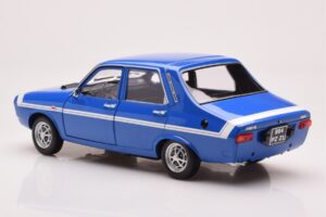 Renault 12 Gordini Senza Paraurti Bleu de France Norev 1:18 185248 Pressofusione — immagine 7 di 8