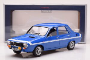 Renault 12 Gordini Senza Paraurti Bleu de France Norev 1:18 185248 Pressofusione — immagine 8 di 8