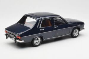 Renault 12 TS Blu Scuro Norev 1:18 185214 Pressofusione — immagine 3 di 8