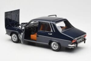 Renault 12 TS Blu Scuro Norev 1:18 185214 Pressofusione — immagine 5 di 8