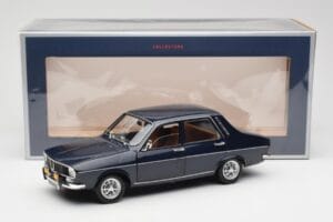 Renault 12 TS Blu Scuro Norev 1:18 185214 Pressofusione — immagine 8 di 8
