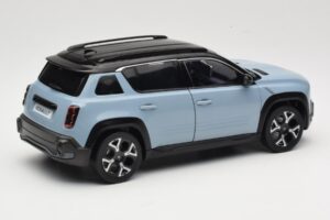Renault 4 E-Tech Electric Cloud Blue Norev 1:18 185521 Pressofusione — immagine 3 di 8
