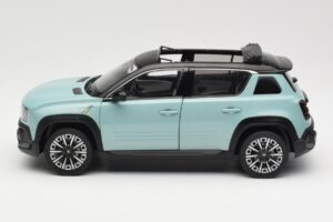 Renault 4 E-Tech Electric Hauts de France Green Norev 1:18 185520 Pressofusione — immagine 4 di 8