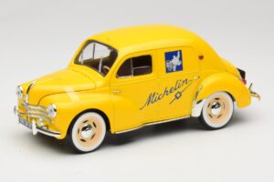 Renault 4CV Michelin Yellow Solido 1:18 82002 Pressofusione