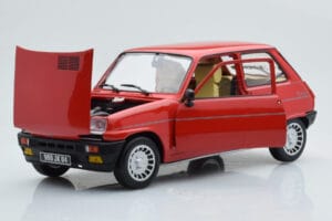 Renault 5 Alpine Turbo Rosso Norev 1:18 185243 Pressofusione — immagine 2 di 8