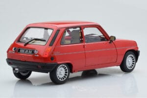 Renault 5 Alpine Turbo Rosso Norev 1:18 185243 Pressofusione — immagine 4 di 8