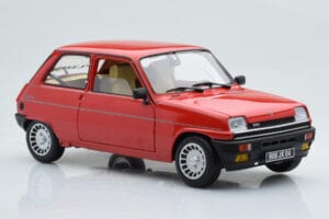 Renault 5 Alpine Turbo Rosso Norev 1:18 185243 Pressofusione — immagine 6 di 8