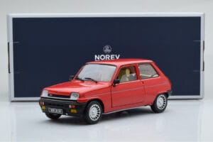Renault 5 Alpine Turbo Rosso Norev 1:18 185243 Pressofusione — immagine 8 di 8