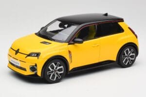 Renault 5 E-Tech Pop Giallo & Nero Norev 1:18 185500 Pressofusione