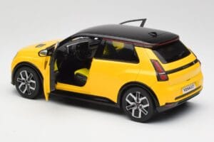 Renault 5 E-Tech Pop Giallo & Nero Norev 1:18 185500 Pressofusione — immagine 5 di 8