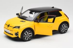 Renault 5 E-Tech Pop Giallo & Nero Norev 1:18 185500 Pressofusione — immagine 7 di 8