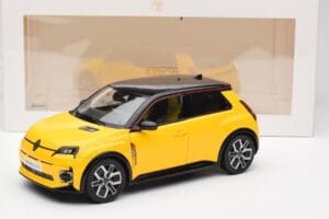 Renault 5 E-Tech Pop Giallo & Nero Norev 1:18 185500 Pressofusione — immagine 8 di 8