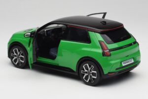 Renault 5 E-Tech Electric Pop Verde & Nero Norev 1:18 185502 Pressofusione — immagine 5 di 8