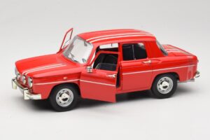 Renault 8 Gordini Rosso Solido 1:18 9018-M1 Pressofusione — immagine 2 di 8