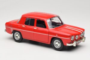 Renault 8 Gordini Rosso Solido 1:18 9018-M1 Pressofusione — immagine 6 di 8