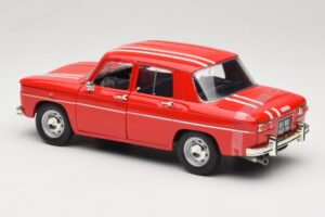 Renault 8 Gordini Rosso Solido 1:18 9018-M1 Pressofusione — immagine 7 di 8