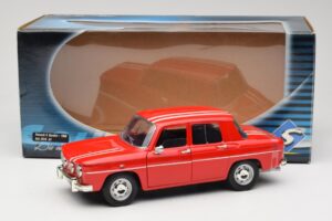 Renault 8 Gordini Rosso Solido 1:18 9018-M1 Pressofusione — immagine 8 di 8