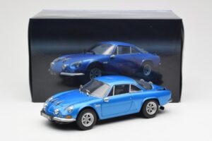 Alpine A110 1600 SC Blu Kyosho 1:18 08482BL Pressofusione — immagine 8 di 8