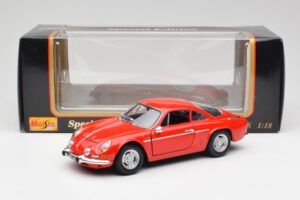 Alpine A110 1600S Rosso Maisto 1:18 50322 Pressofusione — immagine 8 di 8