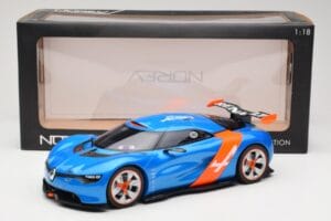 Alpine A110-50 Blu & Arancione Norev 1:18 185147 Pressofusione — immagine 6 di 6