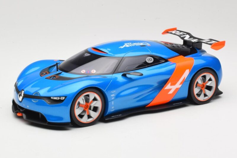 Alpine A110-50 Blu & Arancione Norev 1:18 185147 Pressofusione