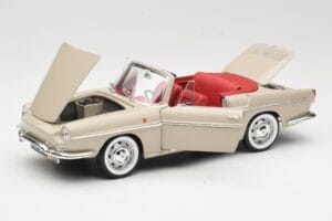 Renault Caravelle Cabriolet Beige Norev 1:18 185150 Pressofusione — immagine 2 di 8