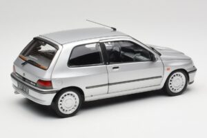 Renault Clio 16S Mk1 Iceberg Grigio Norev 1:18 185256 Pressofusione — immagine 3 di 8