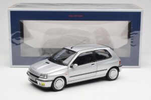 Renault Clio 16S Mk1 Iceberg Grigio Norev 1:18 185256 Pressofusione — immagine 8 di 8