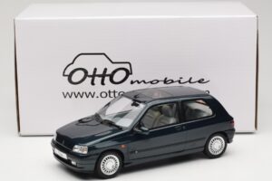 Renault Clio Baccara 1.8 Abyss Green Otto 1:18 OT1157 Resina — immagine 6 di 6