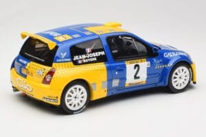 Renault Clio II S1600 #2 S. Joseph Jean / J. Boyere Barum Rally 2004 Otto 1:18 OT1152 Resina — immagine 2 di 6
