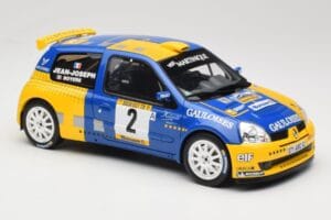 Renault Clio II S1600 #2 S. Joseph Jean / J. Boyere Barum Rally 2004 Otto 1:18 OT1152 Resina — immagine 4 di 6