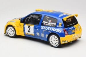 Renault Clio II S1600 #2 S. Joseph Jean / J. Boyere Barum Rally 2004 Otto 1:18 OT1152 Resina — immagine 5 di 6