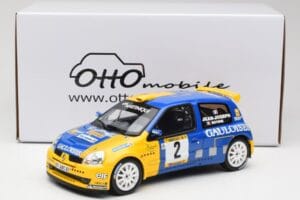 Renault Clio II S1600 #2 S. Joseph Jean / J. Boyere Barum Rally 2004 Otto 1:18 OT1152 Resina — immagine 6 di 6
