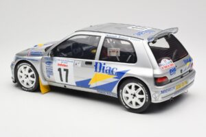 Renault Clio Maxi #17 J. Ragnotti / G. Thimonier Tour de Corse 1995 Otto 1:12 G090 Resina — immagine 5 di 6