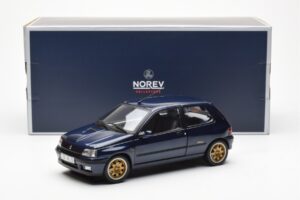 Renault Clio Williams Mk1 Blu Norev 1:18 185230 Pressofusione — immagine 8 di 8