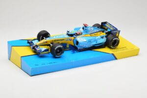 Renault R25 #5 F. Alonso Brazilian GP F1 World Champion 2005 Minichamps 1:18 147051705-R1 Pressofusione — immagine 2 di 8