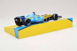Renault R25 #5 F. Alonso Brazilian GP F1 World Champion 2005 Minichamps 1:18 147051705-R1 Pressofusione — immagine 3 di 8
