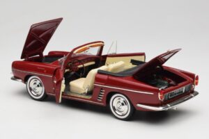 Renault Floride Cabriolet Rosso Norev 1:18 185175 Pressofusione — immagine 5 di 8