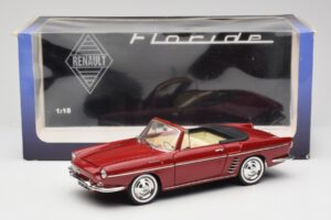 Renault Floride Cabriolet Rosso Norev 1:18 185175 Pressofusione — immagine 8 di 8